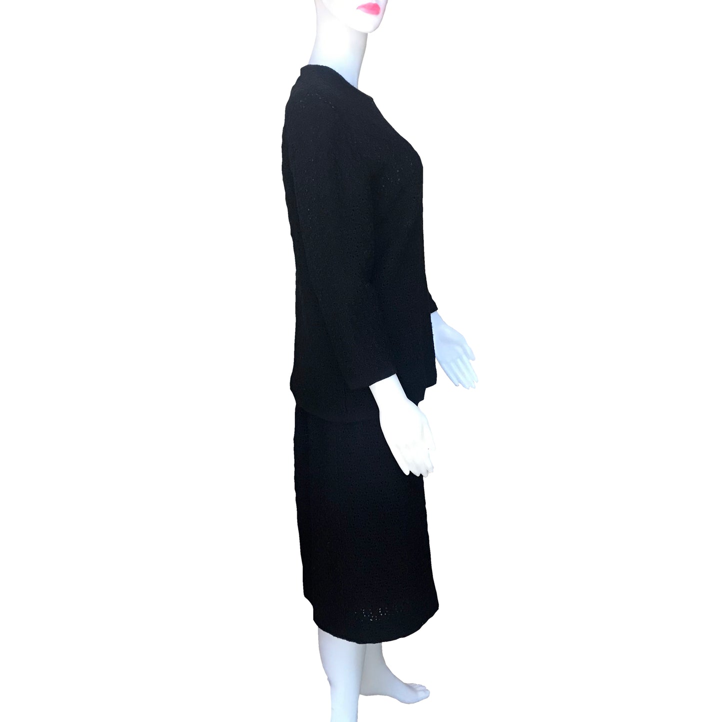 Vintage 1960s Shillito's Wool Sweater Skirt Suit