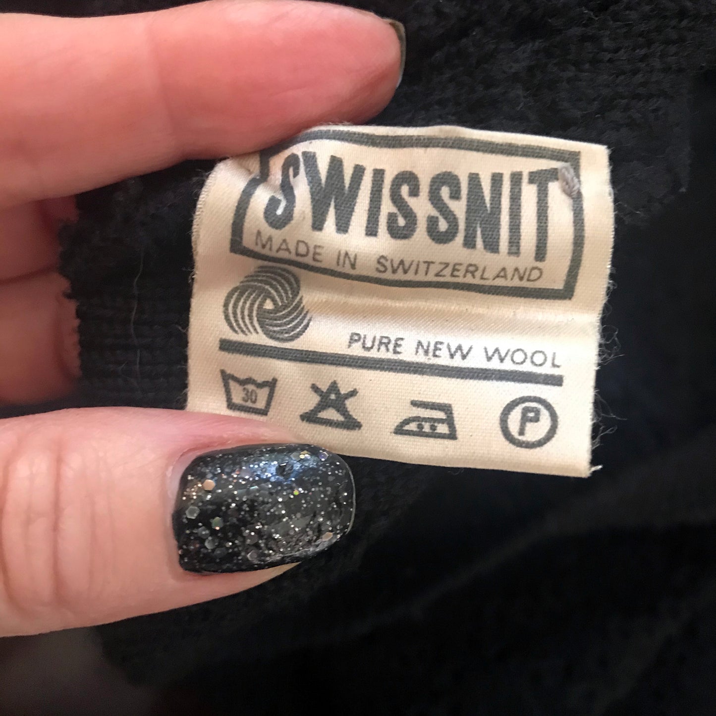 Vintage 1960s Shillito's Wool Sweater Skirt Suit