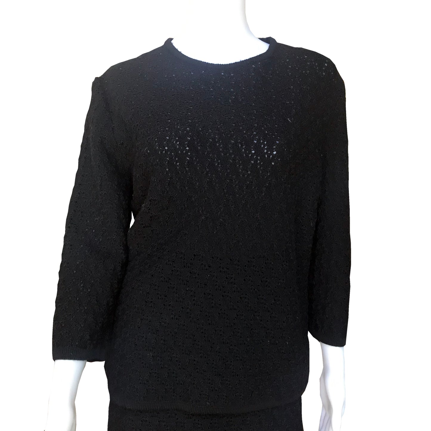 Vintage 1960s Shillito's Wool Sweater Skirt Suit