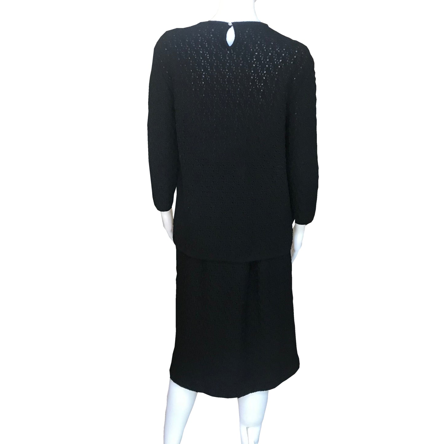 Vintage 1960s Shillito's Wool Sweater Skirt Suit