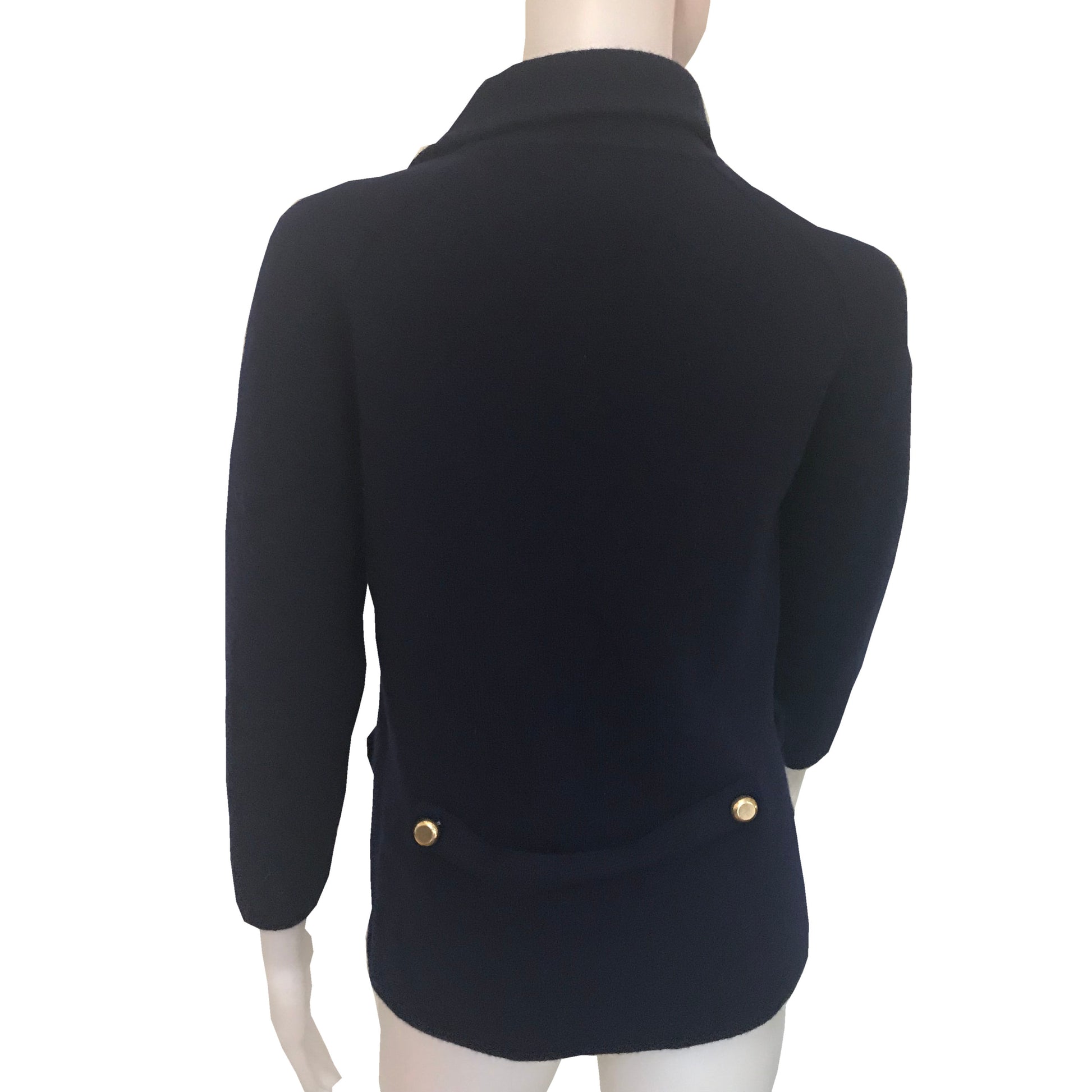 Vintage 1970s Military Style Wool Jacket