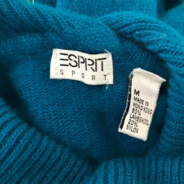Vintage 1980s Esprit Sport Lambswool Sweater