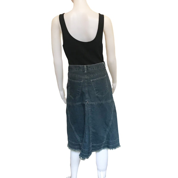 Vintage 1980s Gloria Vanderbilt Denim Skirt
