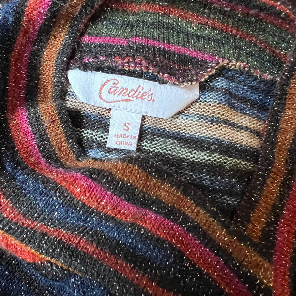 Vintage 1990s Candie's Striped Top