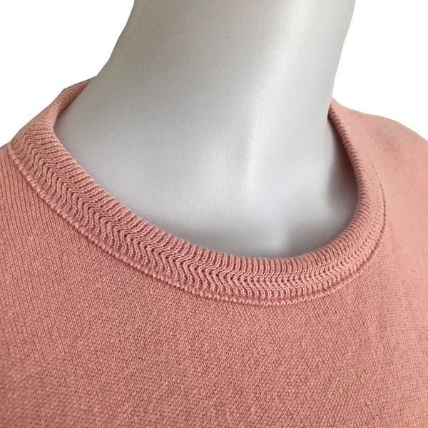 Vintage 1990s Pink Woolrich Short-Sleeve Sweater