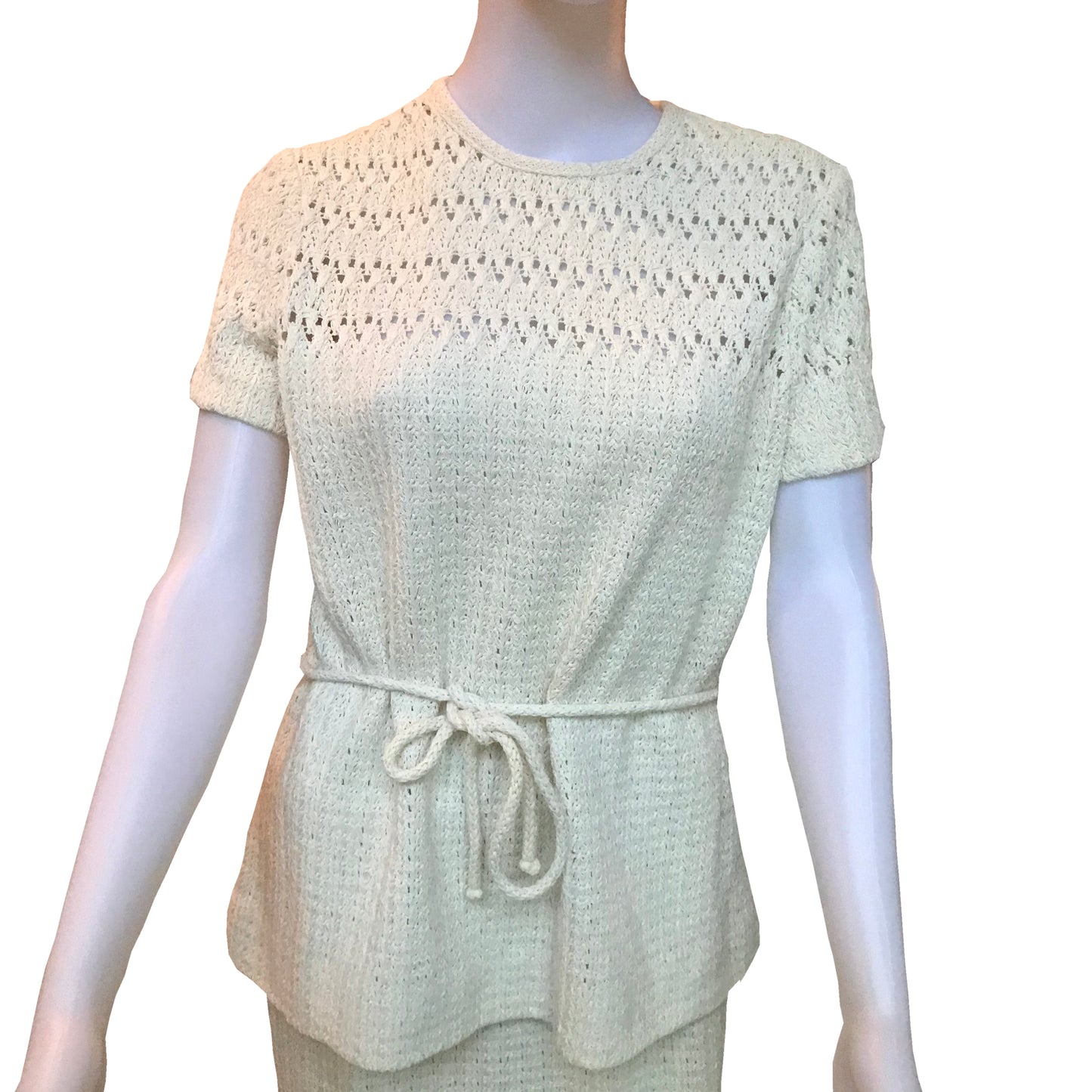 Vintage 1960s Dalton Knits Skirt and Sweater Set