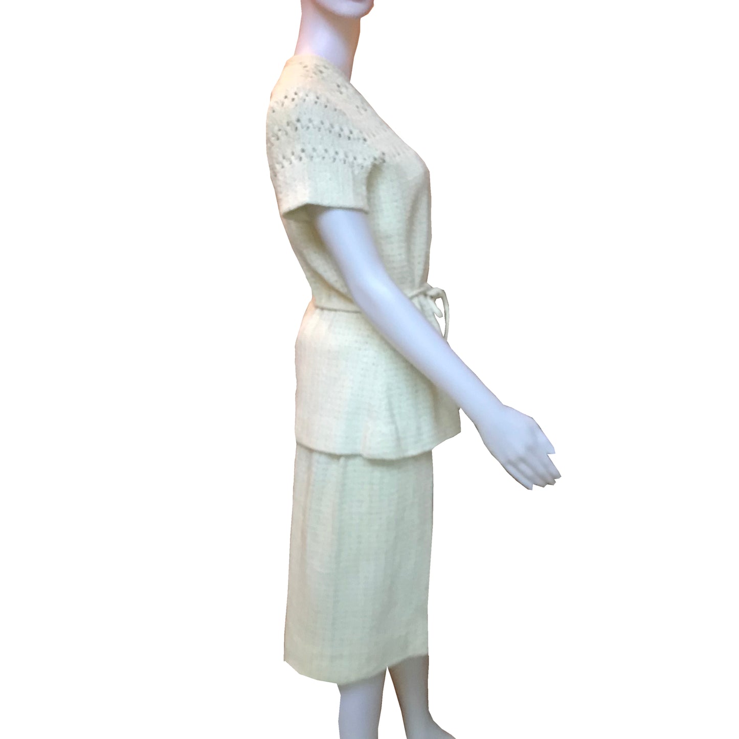 Vintage 1960s Dalton Knits Skirt and Sweater Set
