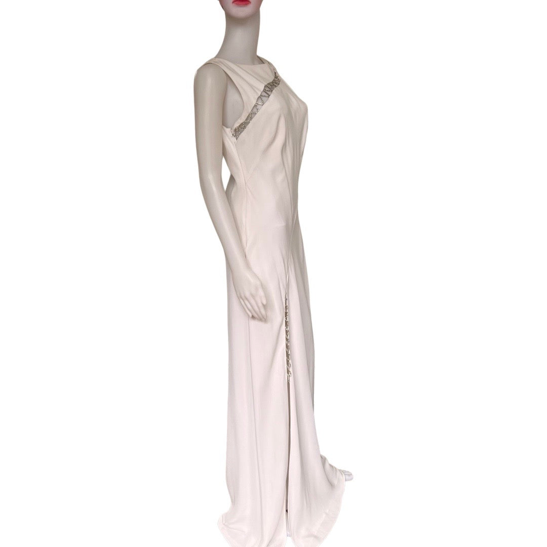 Vintage 1990s Lillie Rubin Formal White Gown - New With Tags!