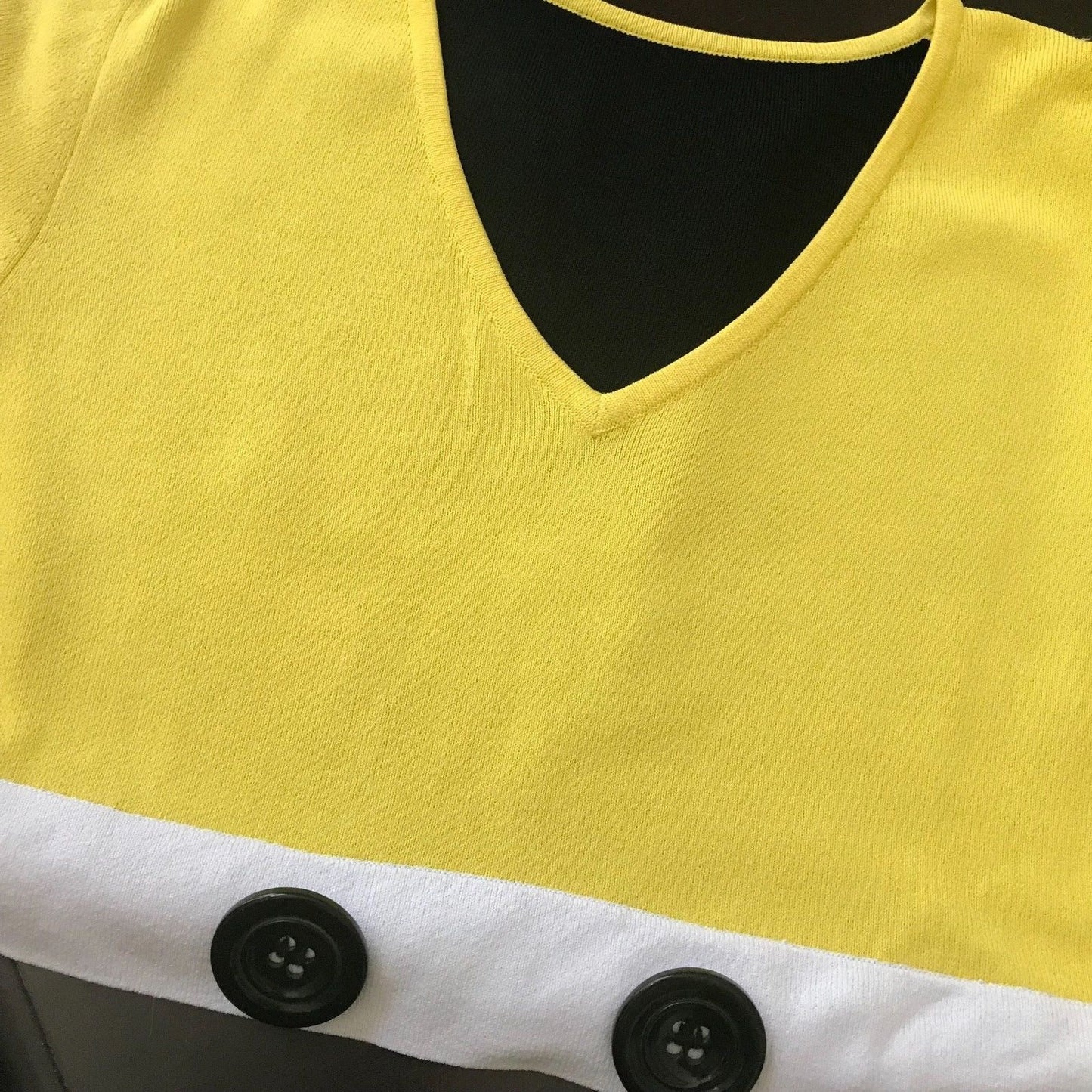 Vintage 1980s Colorblock Knit Top